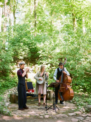Drei Musiker im Parktheater - Kultur erleben in Brandenburg auf Gut Boltenhof